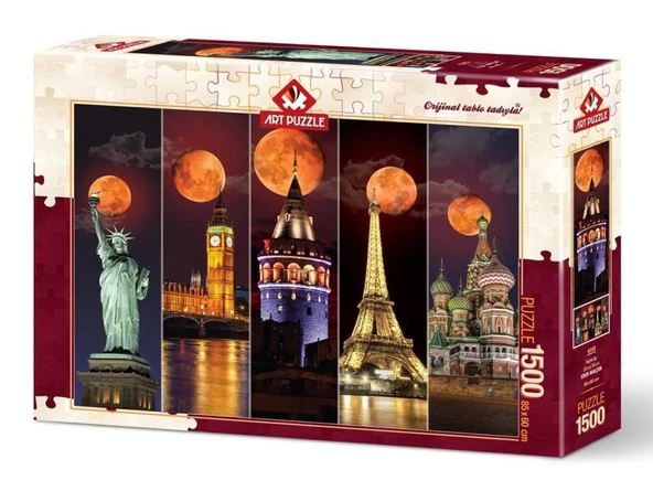 Art Puzzle Kanlı Ay - 1500 Parça 4548