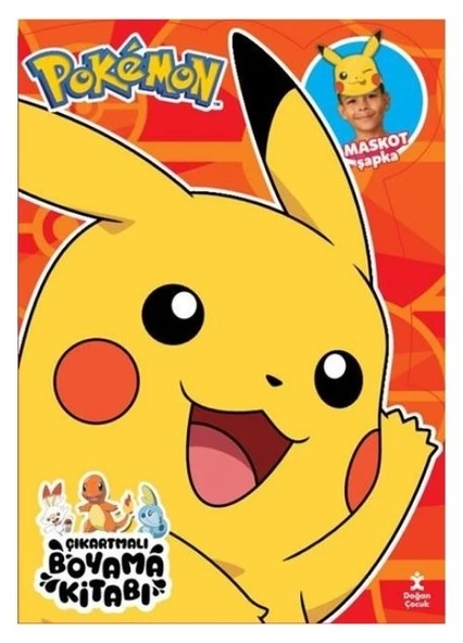 POKEMON MASKOTLU BOYAMA KİTABI ürün görseli 1