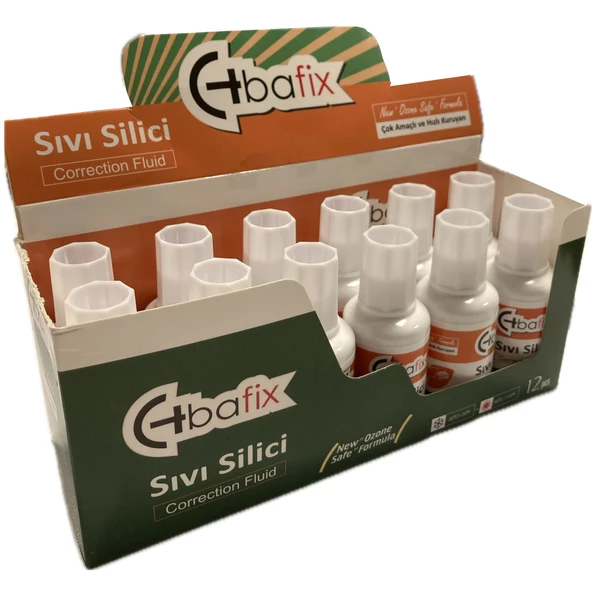 Bafix Sıvı Silici 20 ML Sıvı Daksil 12 Li Paket