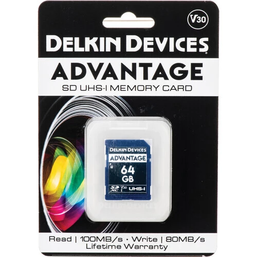 DELKIN DEVICES ADVANTAGE 64GB SD UHS-I V30 Hafıza Kartı - 2