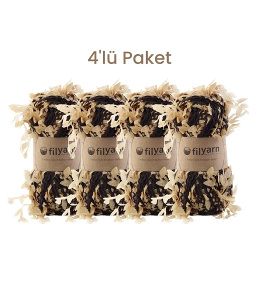 Sonbahar 4'lü Set, örgü ipi, Aksesuar ipi, Dekor ipi, Kazak ipi, Süsleme ipi, Hırka ipi, Şal ipi, Yelek ipi, Atkı ipi, Panço ipi, Battaniye ipi - 6