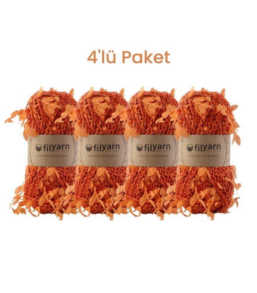 Sonbahar 4'lü Set, örgü ipi, Aksesuar ipi, Dekor ipi, Kazak ipi, Süsleme ipi, Hırka ipi, Şal ipi, Yelek ipi, Atkı ipi, Panço ipi, Battaniye ipi - 8