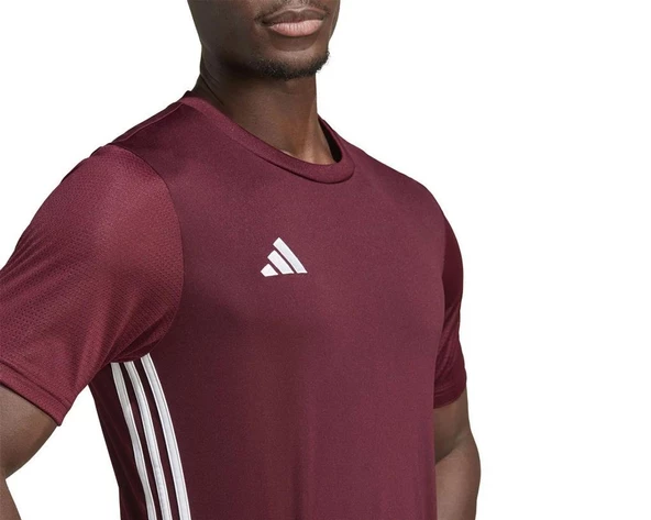 Adidas Tabela 23 Jersey Bordo Erkek Spor Tişört IB4928 - 5