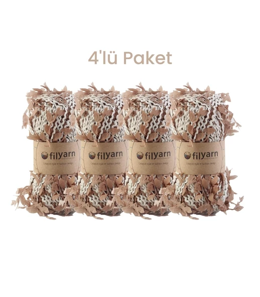 Sonbahar 4'lü Set, örgü ipi, Aksesuar ipi, Dekor ipi, Kazak ipi, Süsleme ipi, Hırka ipi, Şal ipi, Yelek ipi, Atkı ipi, Panço ipi, Battaniye ipi - 3