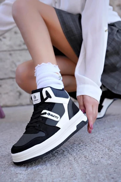 Papuçcity Conpax 5972 Unisex Günlük Sneaker Uzun Boğazlı Spor Bot - 3