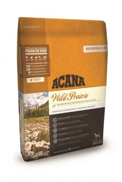 Acana Wild Prairie Tüm Irk Ve Yaşam Evreleri Tahılsız Köpek Maması 11,4 kg