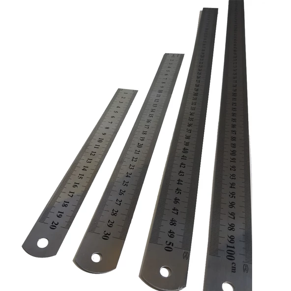 Bafix Cetvel Çelik 100 Cm Çelik Cetvel