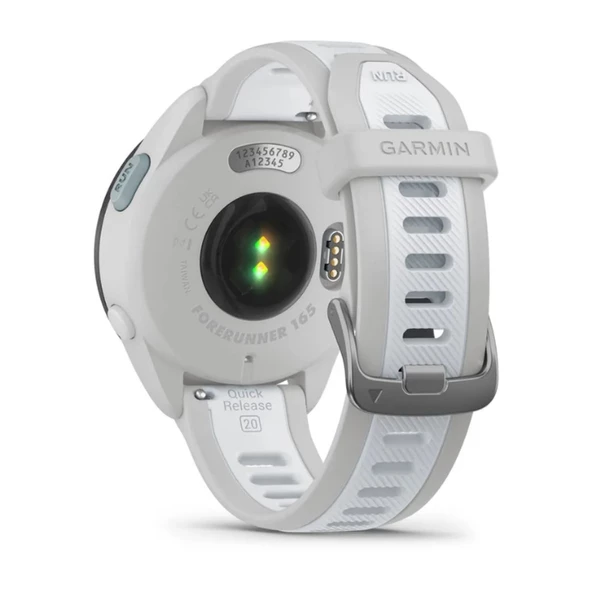 Garmin Forerunner Music 165 Sis Grisi Beyaz - 5