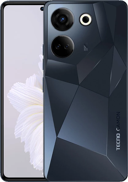 Tecno Camon 20 Pro 256 GB 8 GB Ram (İthalatçı Garantili) Siyah