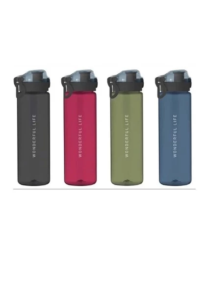 GIPTA WONDERFULL SABLAJ DESENLİ TRİTAN SPORCU MATARA 500 Ml - MAVİ