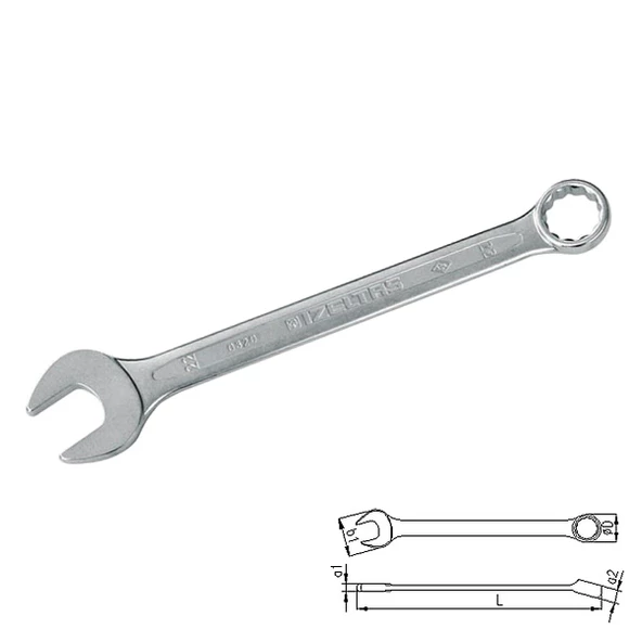İzeltaş Kombine Anahtar 22 MM Kısa Boy 320020022 - Resim 5