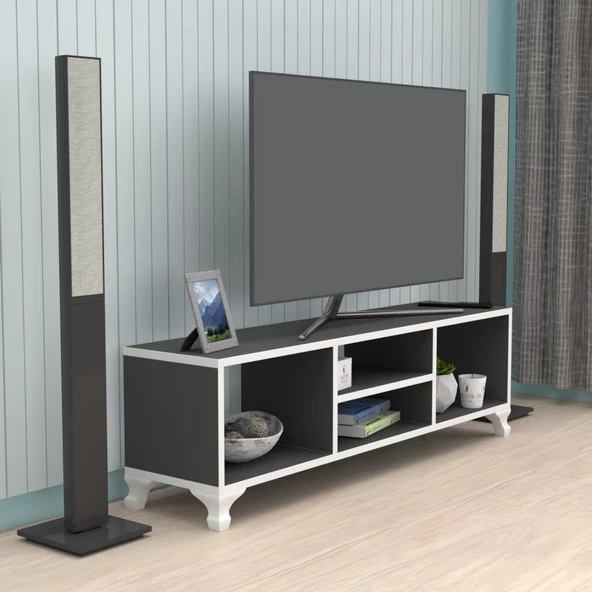 Kenzlife televizyon sehpası tokyo gri 038*150*30 tv ünitesi
