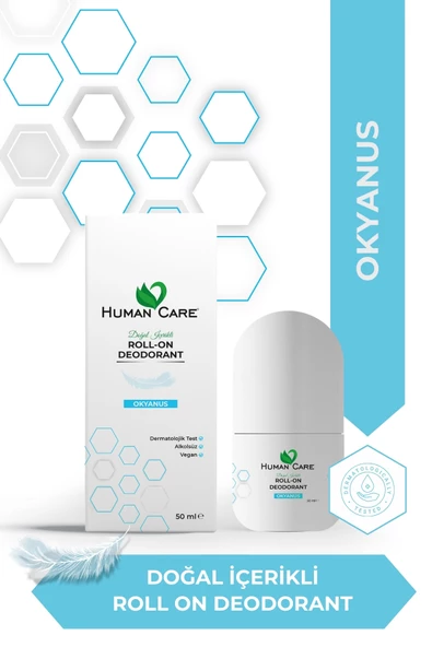 Human Care Doğal Roll On Deodorant Okyanus Kokulu 50 Ml