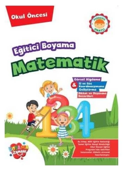 BOYAMA ZAMANI EĞİTİCİ BOYAMA MATEMATİK