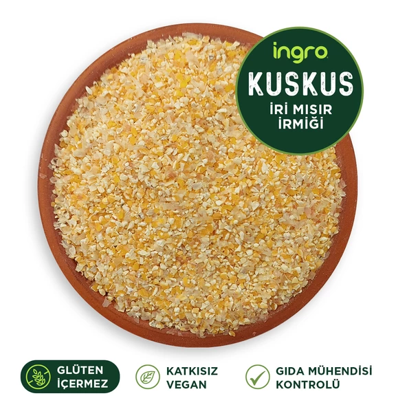 Glutensiz Kuskus (iri Mısır Irmiği) 5 kg - 3