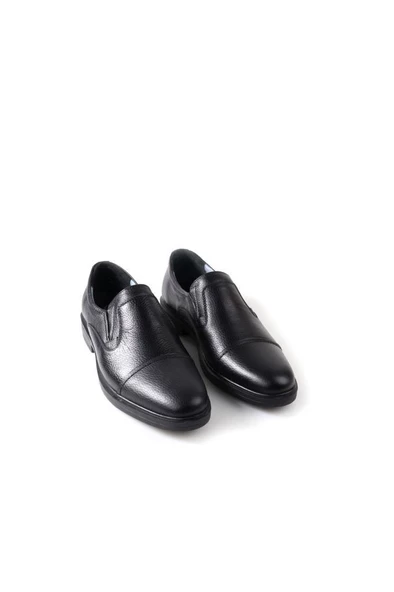 Papuçcity Bms 02948 Orto Pedik Erkek Klasik Kauçuk Deri Ayakkabı - Resim 5