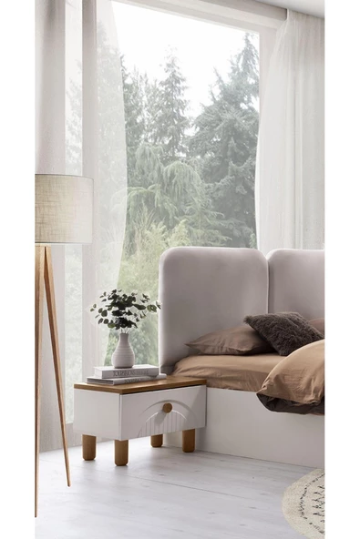 %100 MDF-Aytaşı-Bohem Craft Komodin - 2