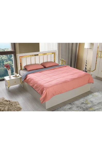 Milano Komodin-mdf-aynalı-kum Beji-ücretsiz Nakliye - 3