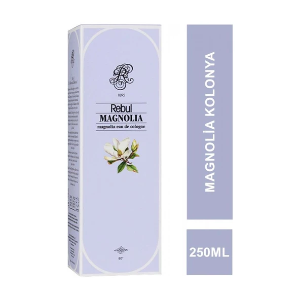 Rebul Magnolia Edc 250 ml Cam Şişe