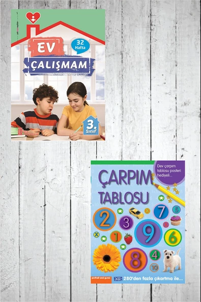 3.Sınıf Ev Çalışmalarım+ Çarpım Tablosu