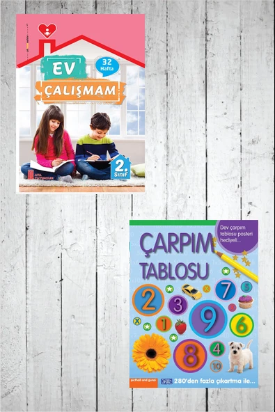 2.Sınıf Ev Çalışmalarım+ Çarpım Tablosu