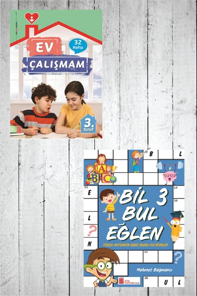 3.Sınıf Ev Çalışmalarım+ Bil Bul Eğlen ürün görseli 1