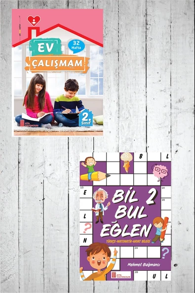 2.Sınıf Ev Çalışmalarım+ Bil Bul Eğlen