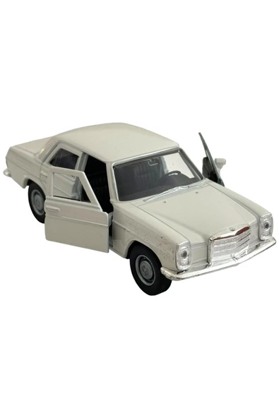 MERCEDES-BENZ 220 MODEL ARABA 1:36 ÖLÇEK 11CM METAL DİECAST - 3