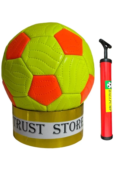 Hentbol Topu Dikişli No 2 Şişirme pompası hediyeli - 2