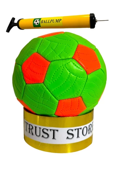Hentbol Topu Dikişli No 2 Şişirme pompası hediyeli - 2