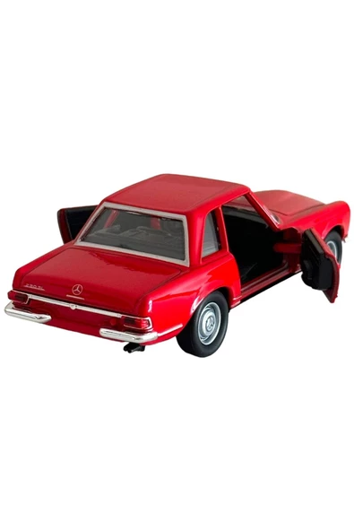 1963 MERCEDES 230SL MODEL ARABA 1:32 ÖLÇEK 11CM METAL DİECAST - 4