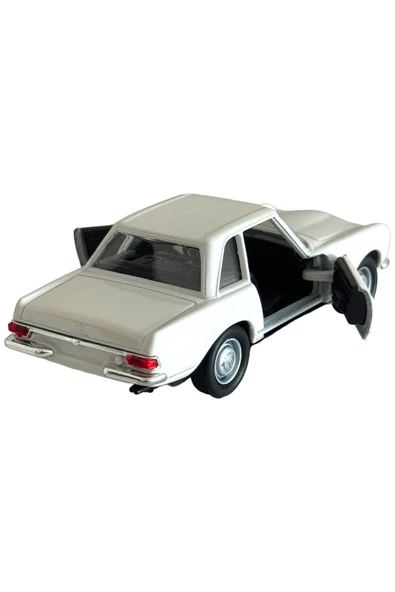 1963 MERCEDES 230SL MODEL ARABA 1:32 ÖLÇEK 11CM METAL DİECAST - 5