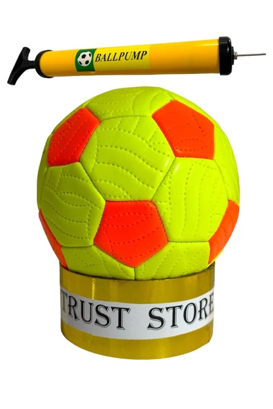 Hentbol Topu Dikişli No 2 Şişirme pompası hediyeli - 3