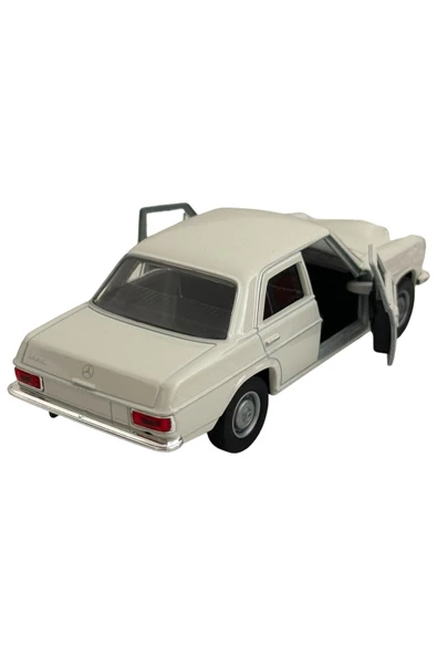 MERCEDES-BENZ 220 MODEL ARABA 1:36 ÖLÇEK 11CM METAL DİECAST - 4