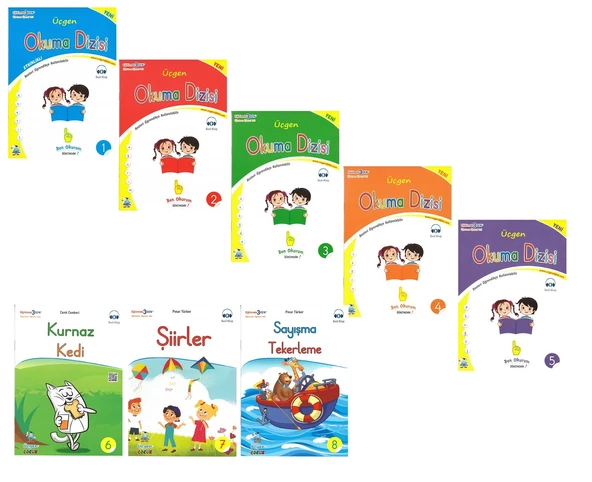 1.Sınıf Harf Defteri+Okuma Dizisi (8 li) - 4