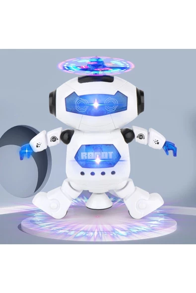 Dans Eden Robot Pervaneli Sesli Işıklı 20 cm - 2