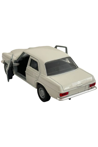 MERCEDES-BENZ 220 MODEL ARABA 1:36 ÖLÇEK 11CM METAL DİECAST - 5