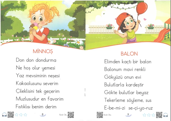 1.Sınıf Harf Defteri+Okuma Dizisi (8 li) - 2