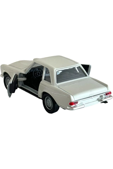 1963 MERCEDES 230SL MODEL ARABA 1:32 ÖLÇEK 11CM METAL DİECAST - 4