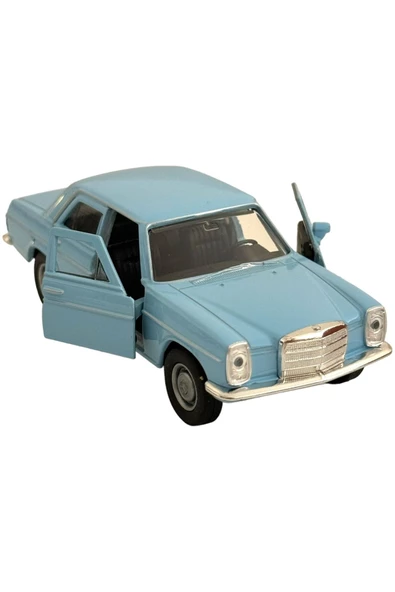 MERCEDES-BENZ 220 MODEL ARABA 1:36 ÖLÇEK 11CM METAL DİECAST - 4