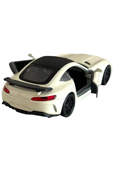 MERCEDES AMG GTR MODEL ARABA 1:36 ÖLÇEK 12CM METAL DİECAST - 5
