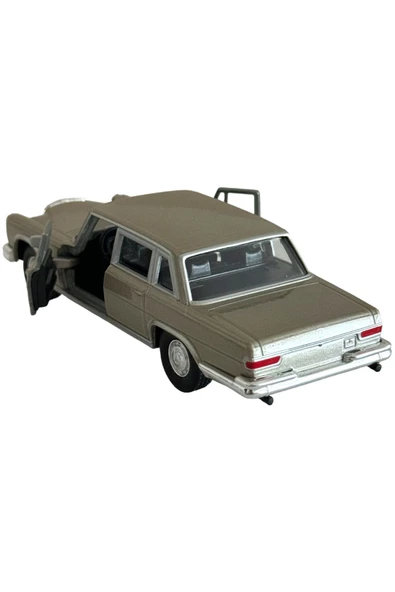 1963 MERCEDES-BENZ 600 MODEL ARABA 1:36 ÖLÇEK 12CM METAL DİECAST - 3