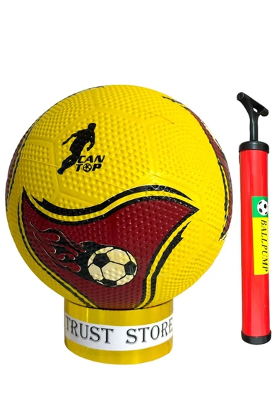 A KALİTE KAUÇUK FUTBOL TOPU NO:5 Şişirme Pompası Hediyeli - 2