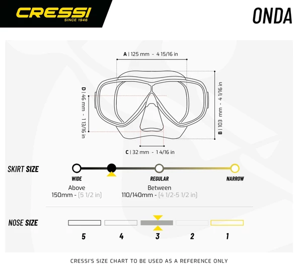 Cressi Onda-Mexico Clear/Blue Yetişkin Maske Şnorkel Seti - 2