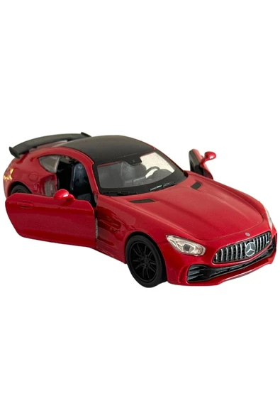 MERCEDES AMG GTR MODEL ARABA 1:36 ÖLÇEK 12CM METAL DİECAST - 3