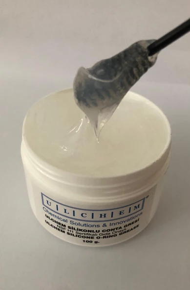 Ulchem O-Ring Conta Gresi Nsf H1 Sertifikalı Gıda Makinelerine Uygun Silikonlu Gres -100 G - 2