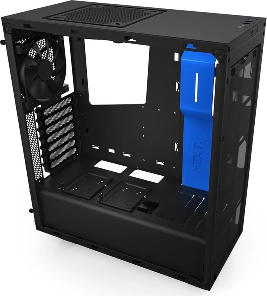 NZXT S340 Elite Mavi Siyah ATX Oyuncu Kasası Teşhir - 10