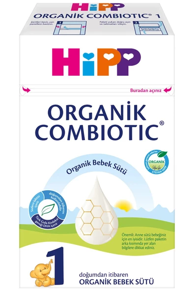 Hipp 1 Organik Combiotic Bebek Sütü 600 Gr