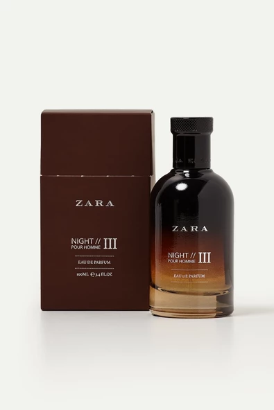 ZARA NIGHT POUR HOMME // III EDP 100 ML