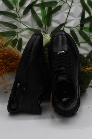 Hammer Jack 24780 Siyah Rahat Orijinal Ürün Air Taban Hakiki Deri Erkek Ayakkabı - Resim 5